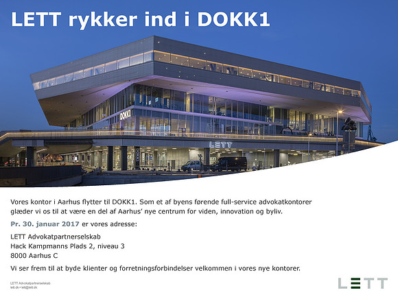 Annonce flytning til DOKK1 januar 2017 halvside