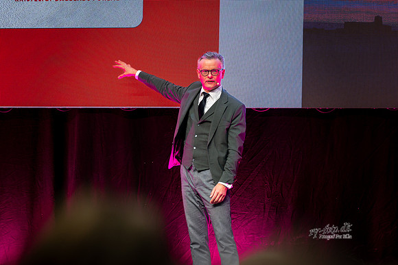 Folk och Kutur torsdag, Keynote speaker 2- Bent Meier Sørensen, Volvo CE Arena-web- Fotograf Per Bille-februar 05, 2026AAA07360