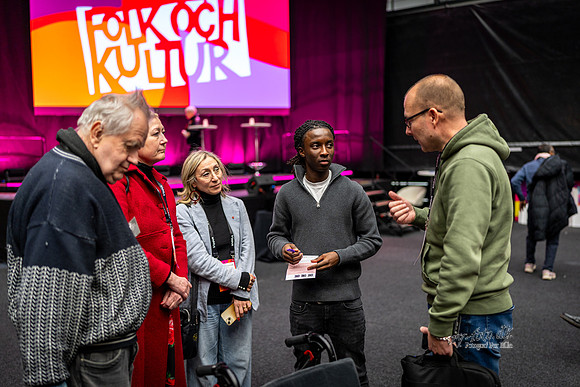 Carte Blanche- poeterna Nasir Sarr och Marx Mukaru, Folk och Kutur torsdag, Volvo CE Arena-web- Fotograf Per Bille-februar 05, 2026DSC00492