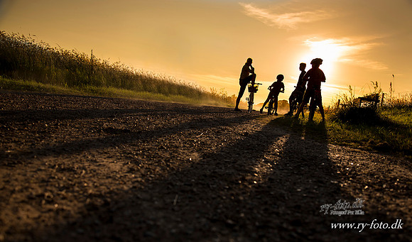 Cykel familie-