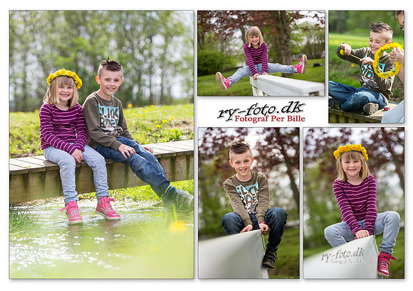 Børn famili fotografering