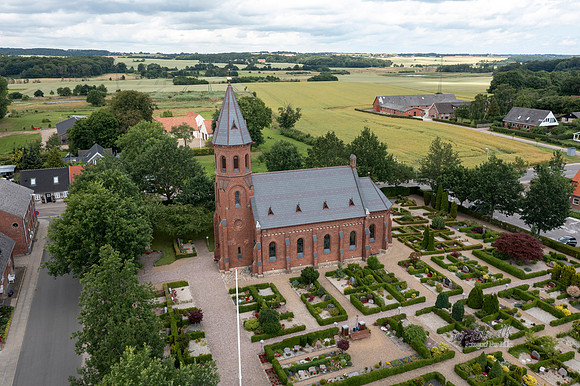 Galten Kirke - print - Fotograf Per Bille-20210711-DJI_0840